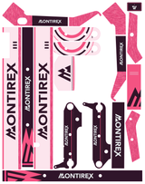 Montirex Pink Graphics Kit