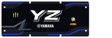 Yamaha Blue YZ Kukirin G2 matching grip deck, horizontal artwork preview, optional £30 extra