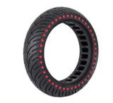 8.5*2 inch solid tyre red dots