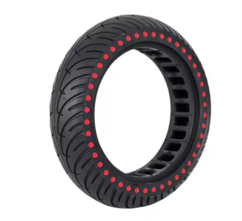 8.5*2 inch solid tyre red dots